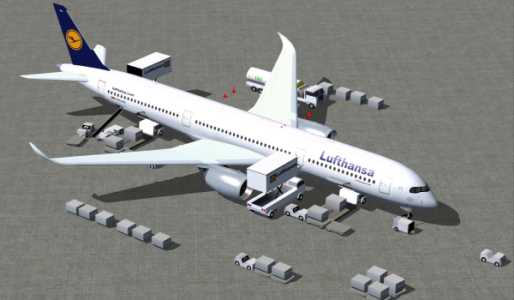 FS2004 – Lufthansa Airbus A350-1000 – Welcome to Perfect Flight