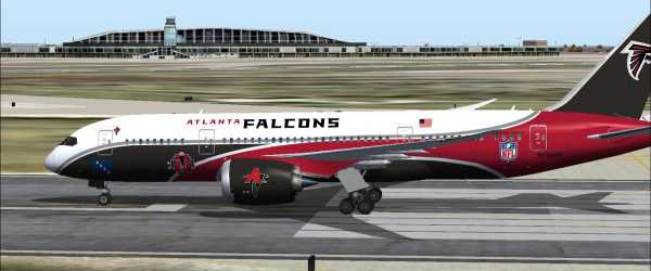 FS2004/FSX – Atlanta Falcons Boeing 787-8 – Welcome to Perfect Flight