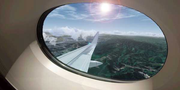 fsx passenger wing view