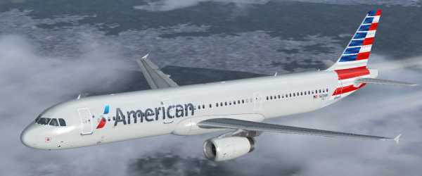 fsx a321 american airlines