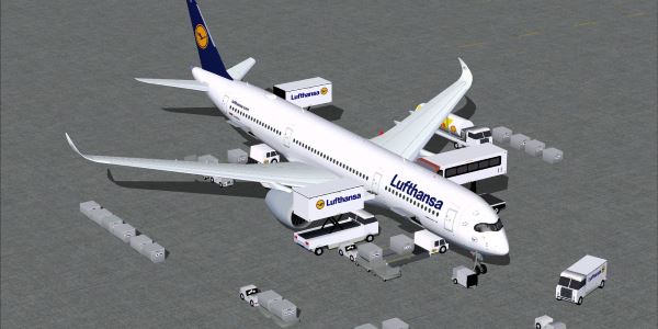 FS2004 – Airbus A350-900 Lufthansa – Welcome to Perfect Flight